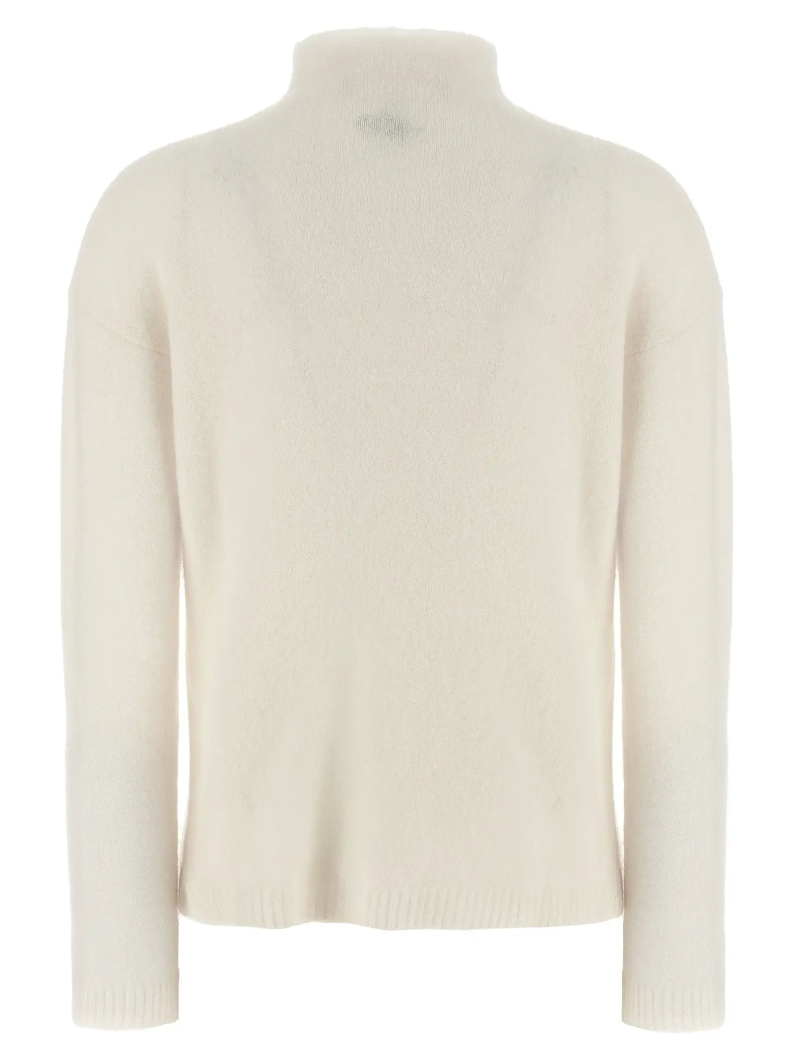 Max Mara White Cashmere Cardigan