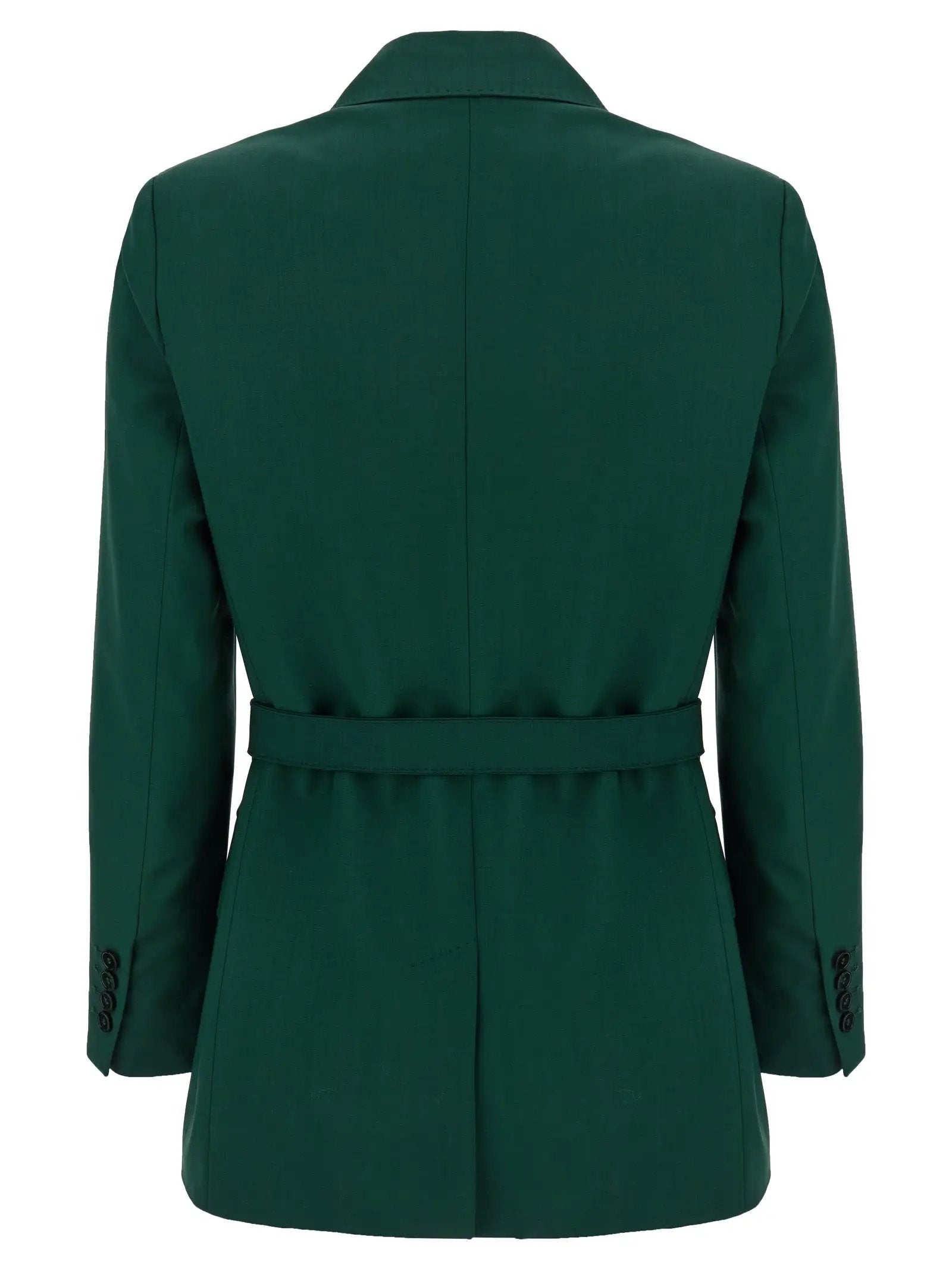 Max Mara Bicolor Virgin Wool Blazer