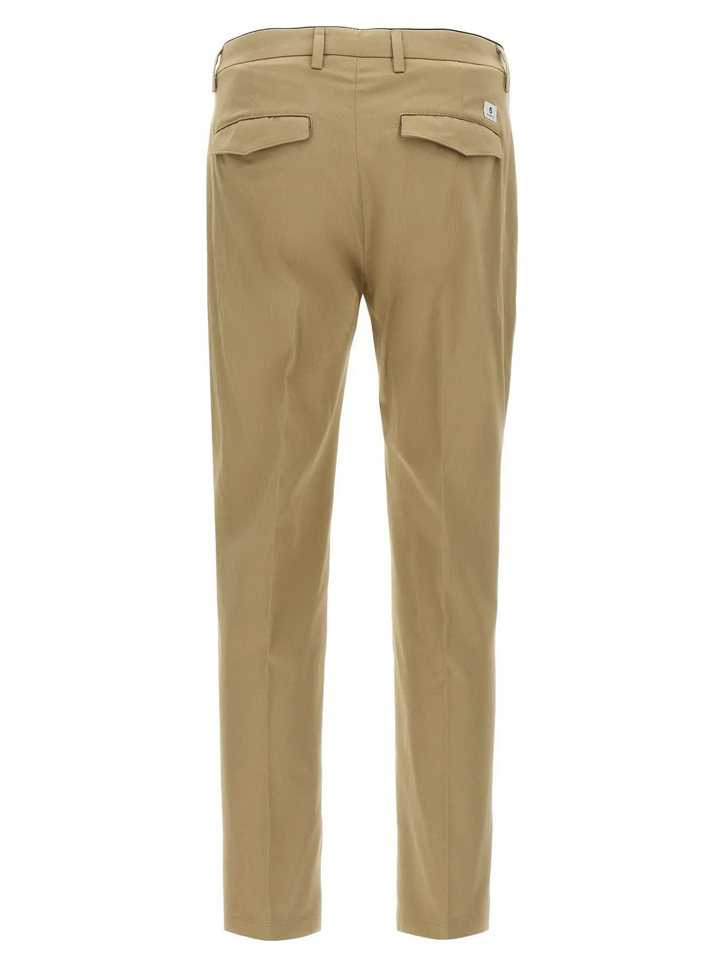 Department 5 Beige Cotton Cropped Pants