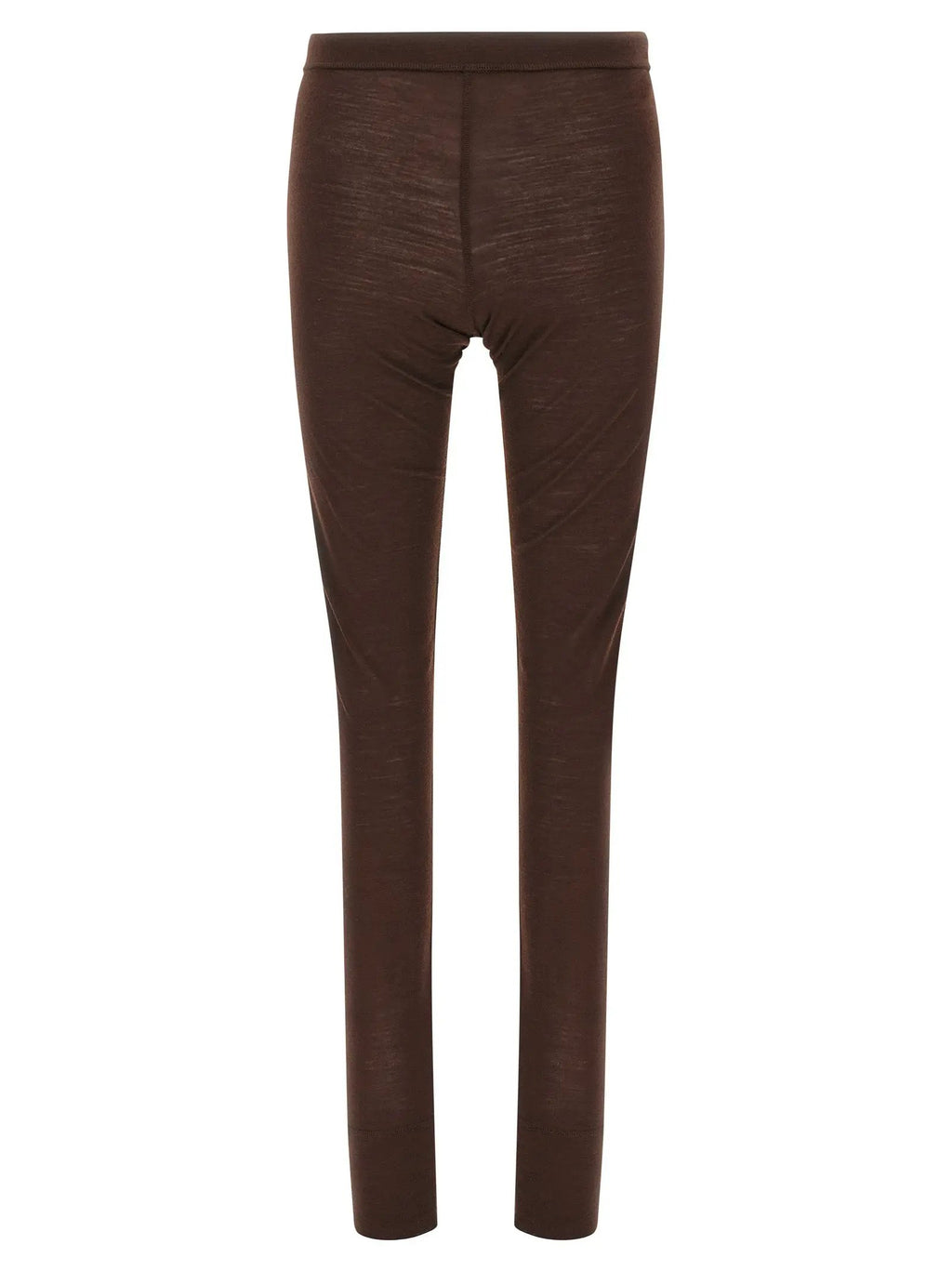 Jil Sander Bordeaux Polyester Leggings