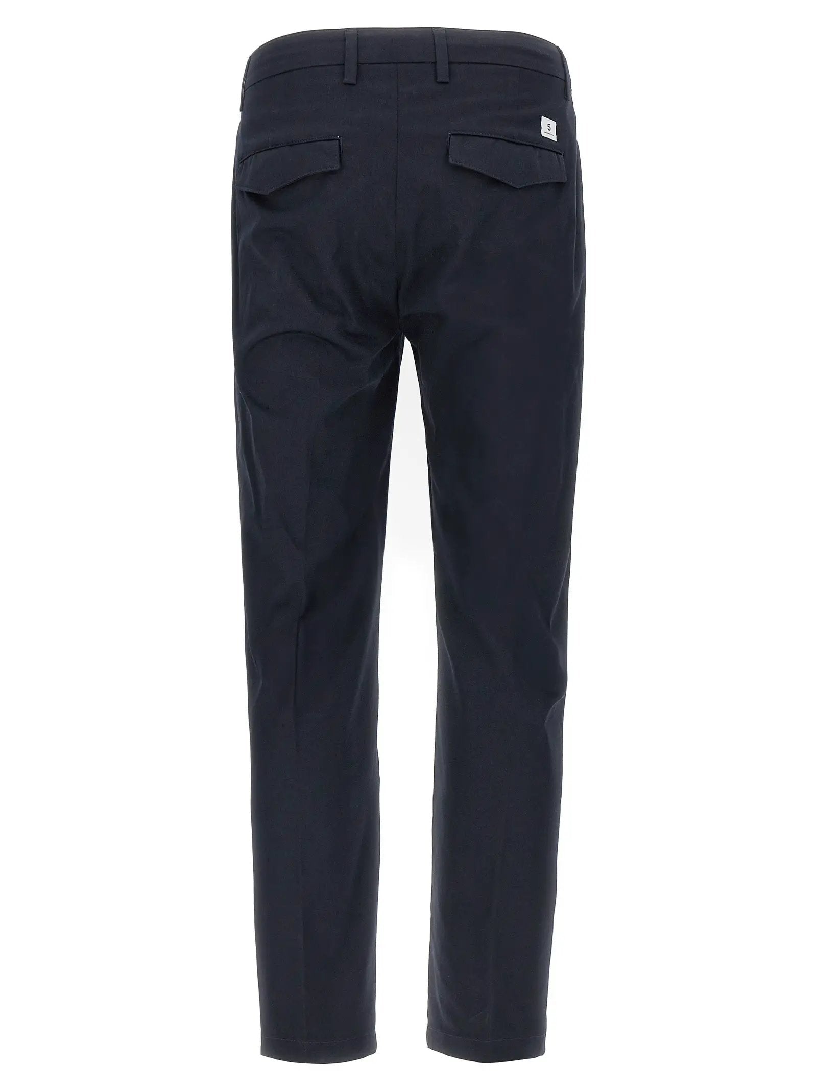 Department 5 Gray Cotton Cropped Pants