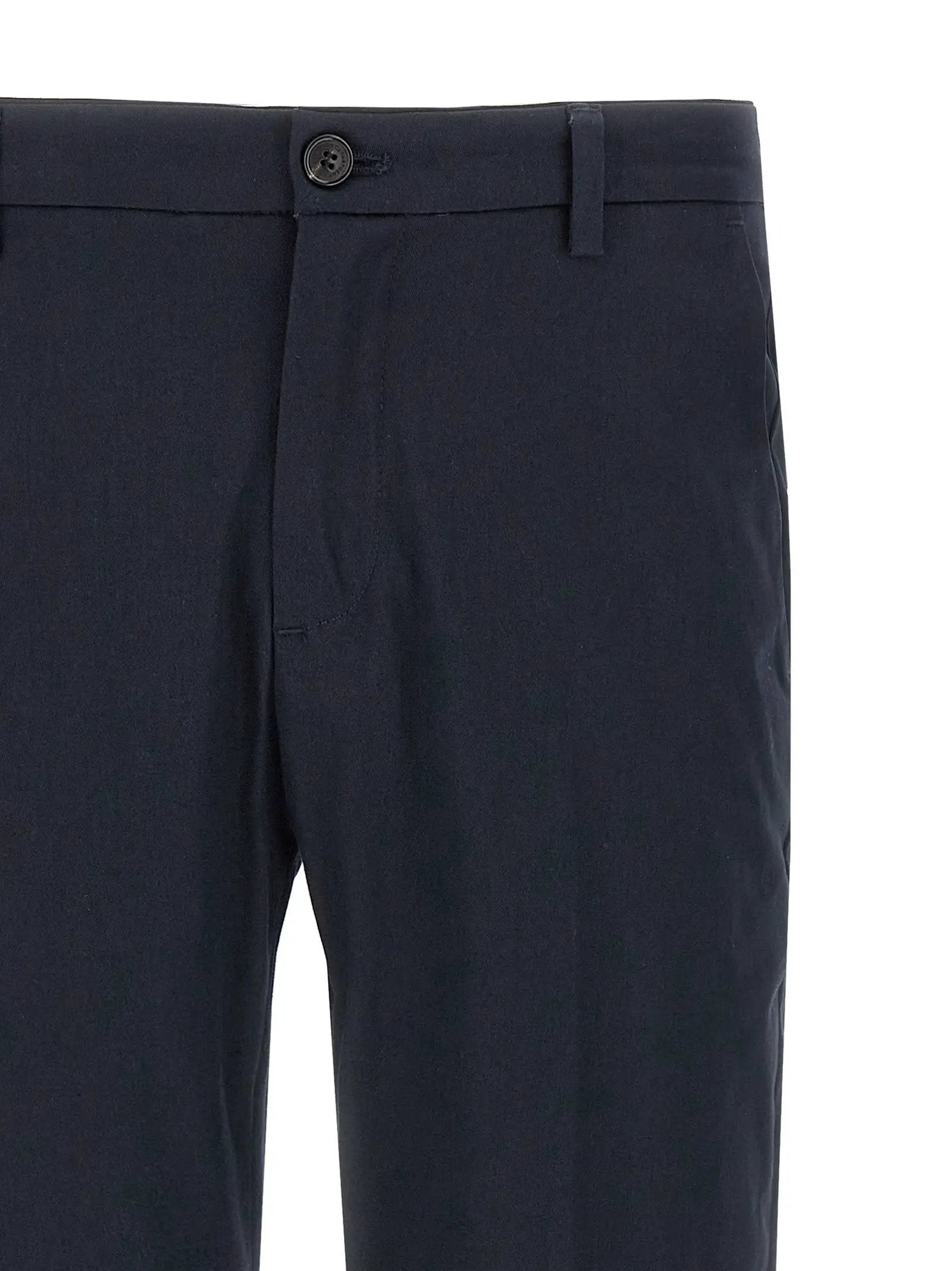 Department 5 Gray Cotton Cropped Pants
