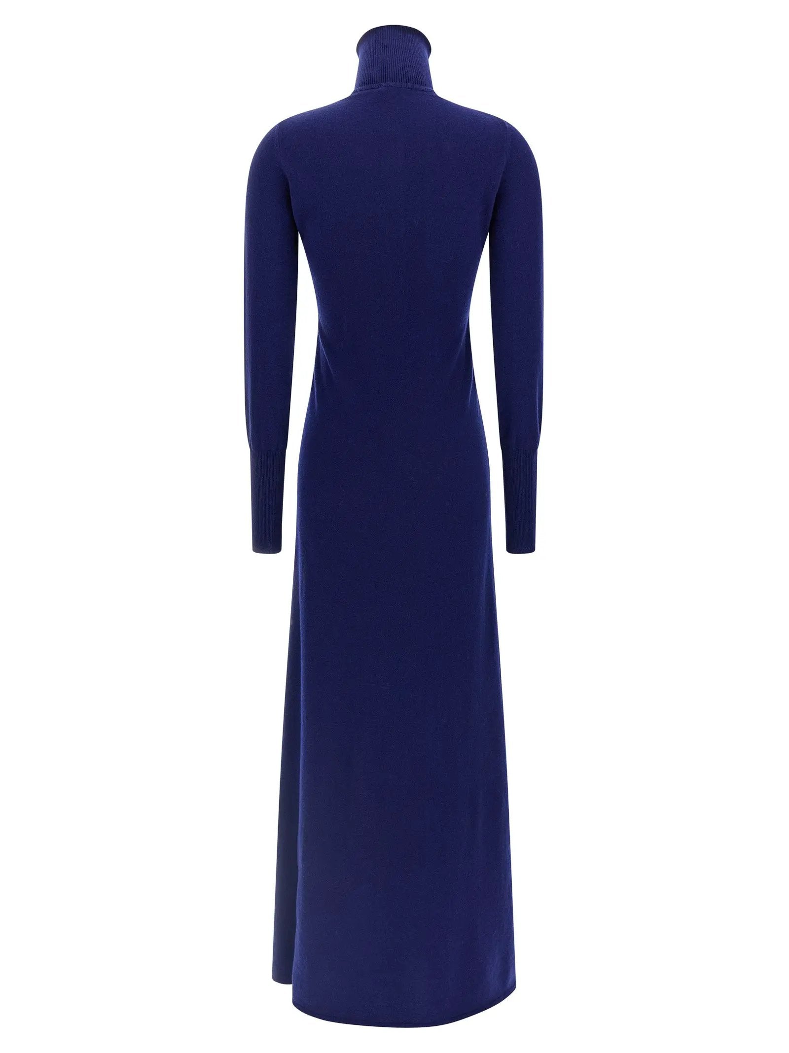 Tom Ford Blue Cashmere Long Dress