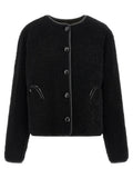 Blazé Milano Black Lamb Leather Shell Jacket