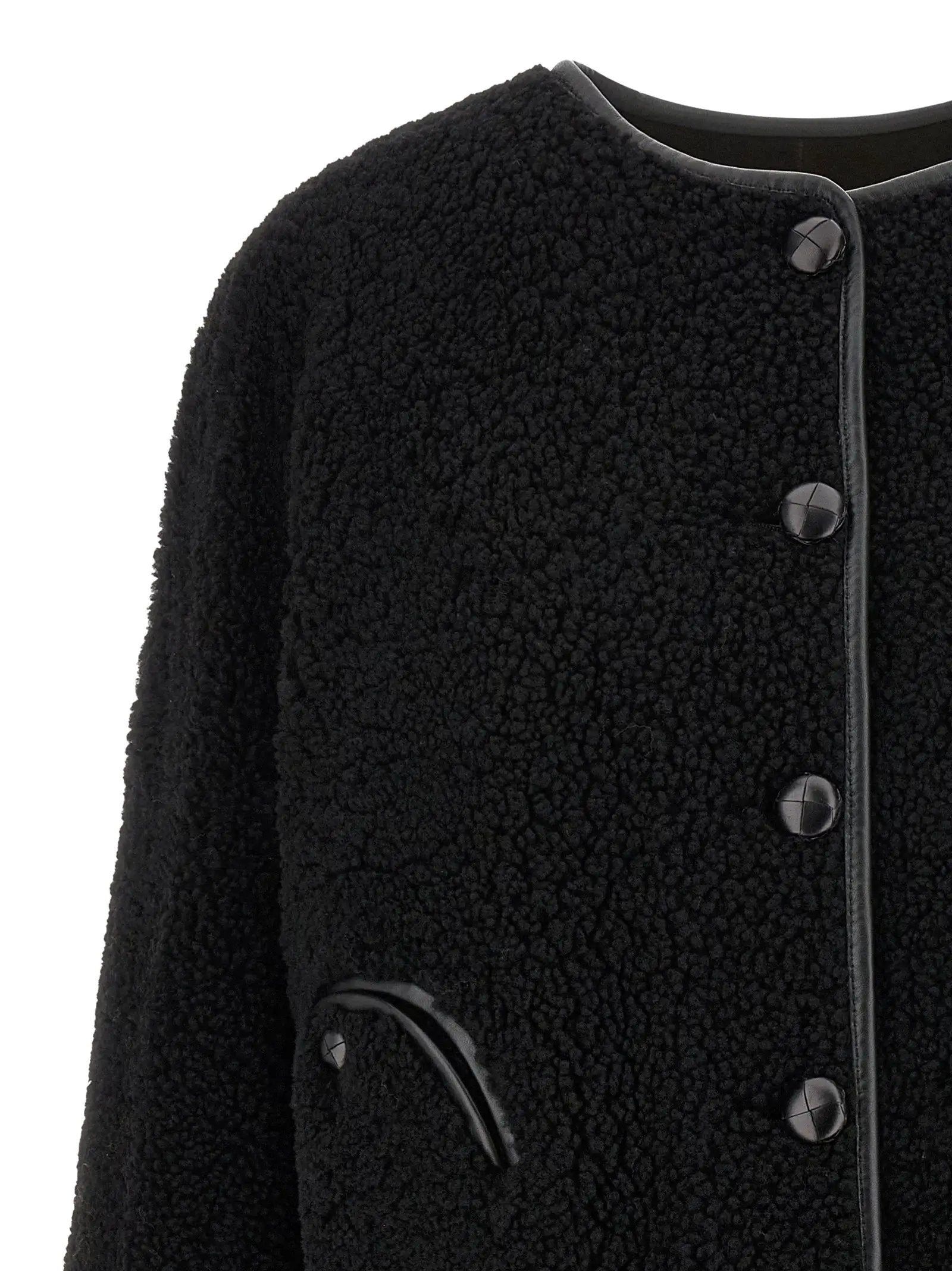 Blazé Milano Black Lamb Leather Shell Jacket