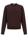 Saint Laurent Bordeaux Cotton Sweatshirt