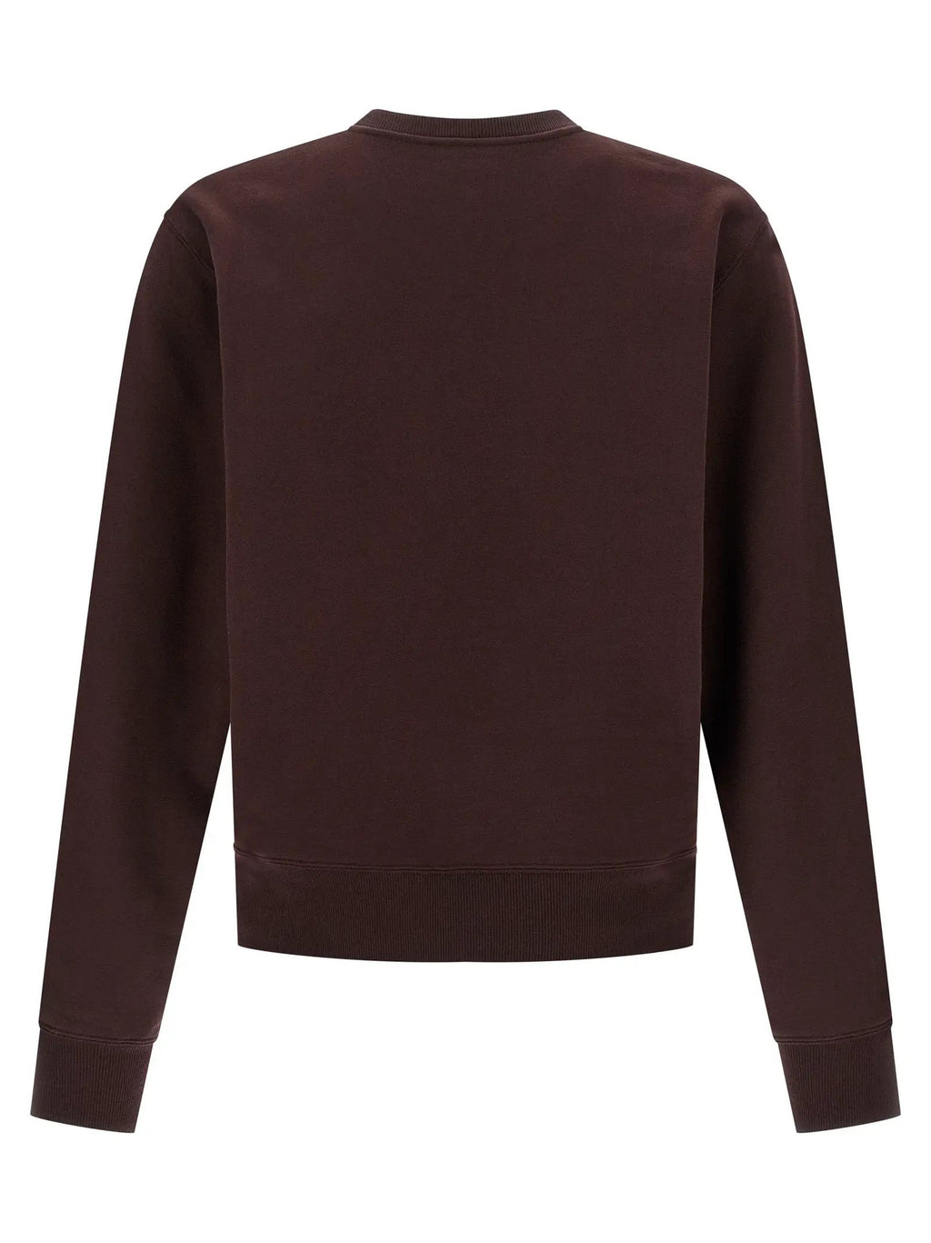 Saint Laurent Bordeaux Cotton Sweatshirt