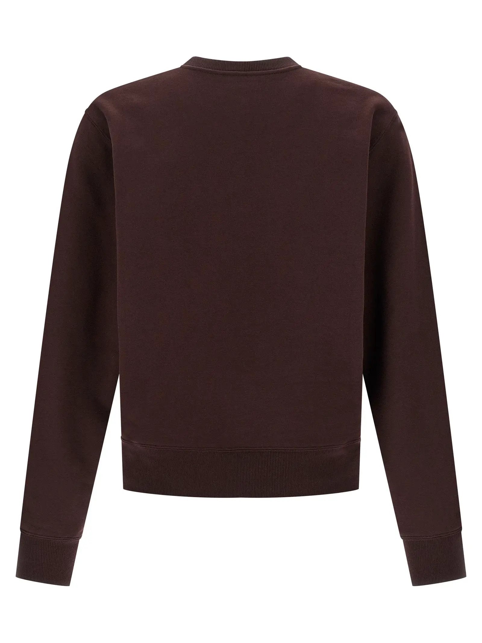 Saint Laurent Bordeaux Cotton Sweatshirt