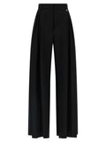 Giuseppe Di Morabito Giuseppe Di Morabito Black Virgin Wool Dress Pants