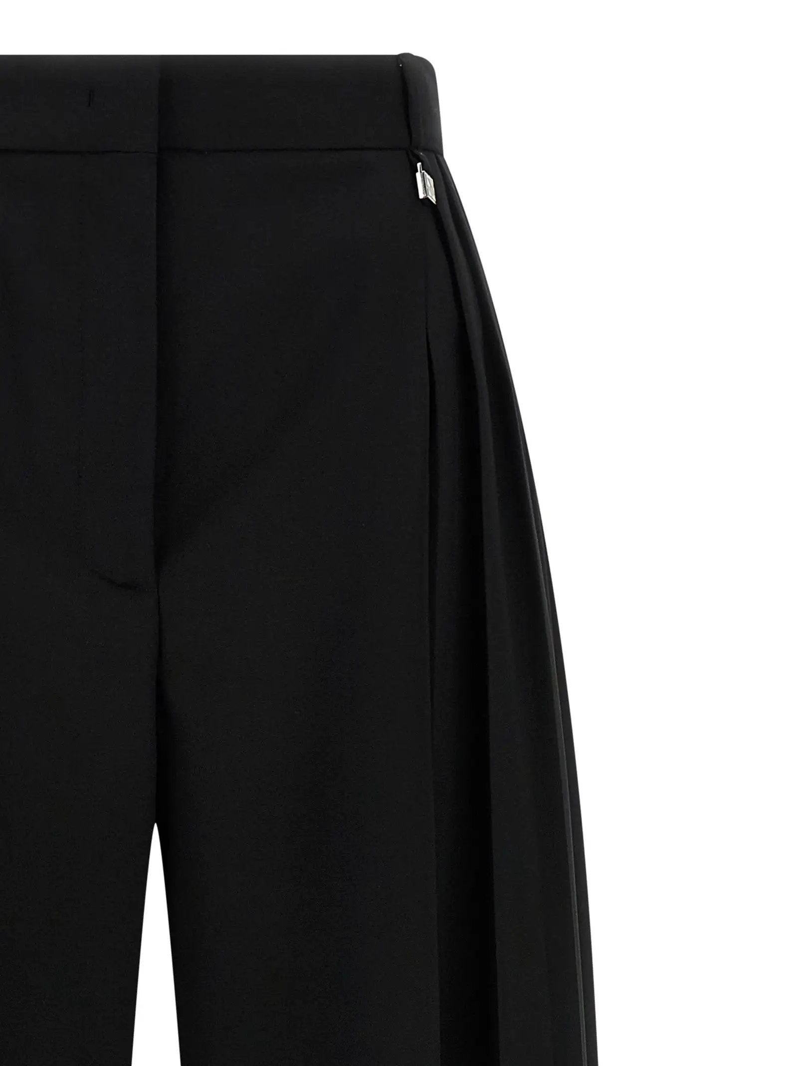 Giuseppe Di Morabito Giuseppe Di Morabito Black Virgin Wool Dress Pants