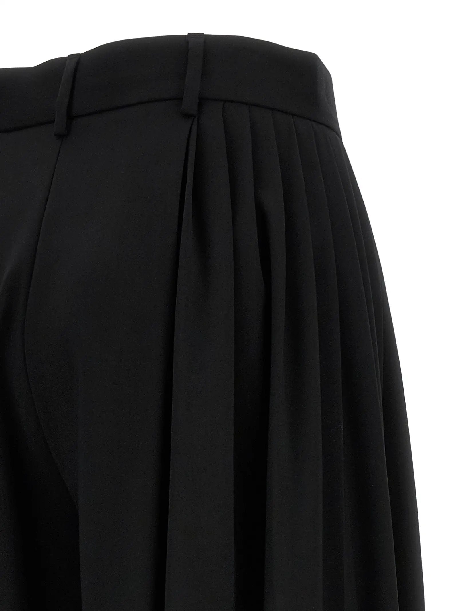 Giuseppe Di Morabito Giuseppe Di Morabito Black Virgin Wool Dress Pants