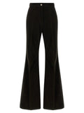 Ferragamo Brown Cotton Flared Pants