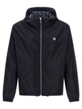 Fendi Blue Polyester Shell Jacket
