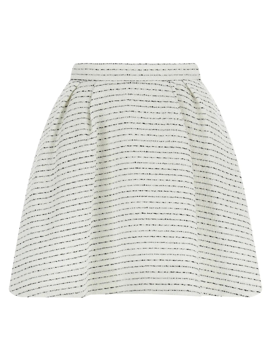Alessandra Rich White Polyamide Long Skirt