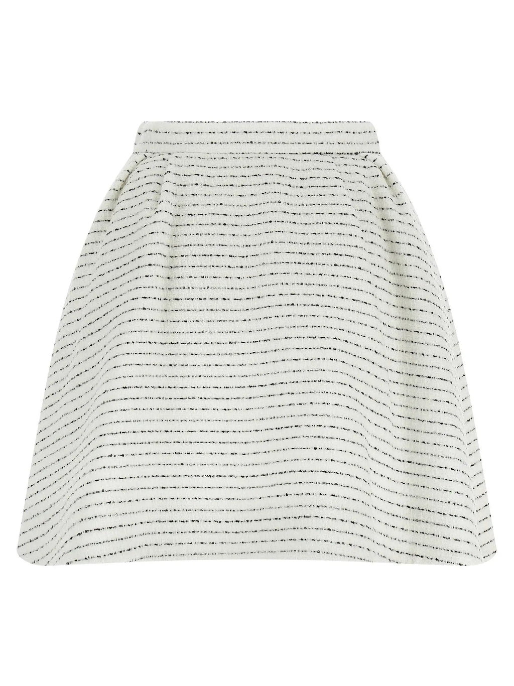 Alessandra Rich White Polyamide Long Skirt