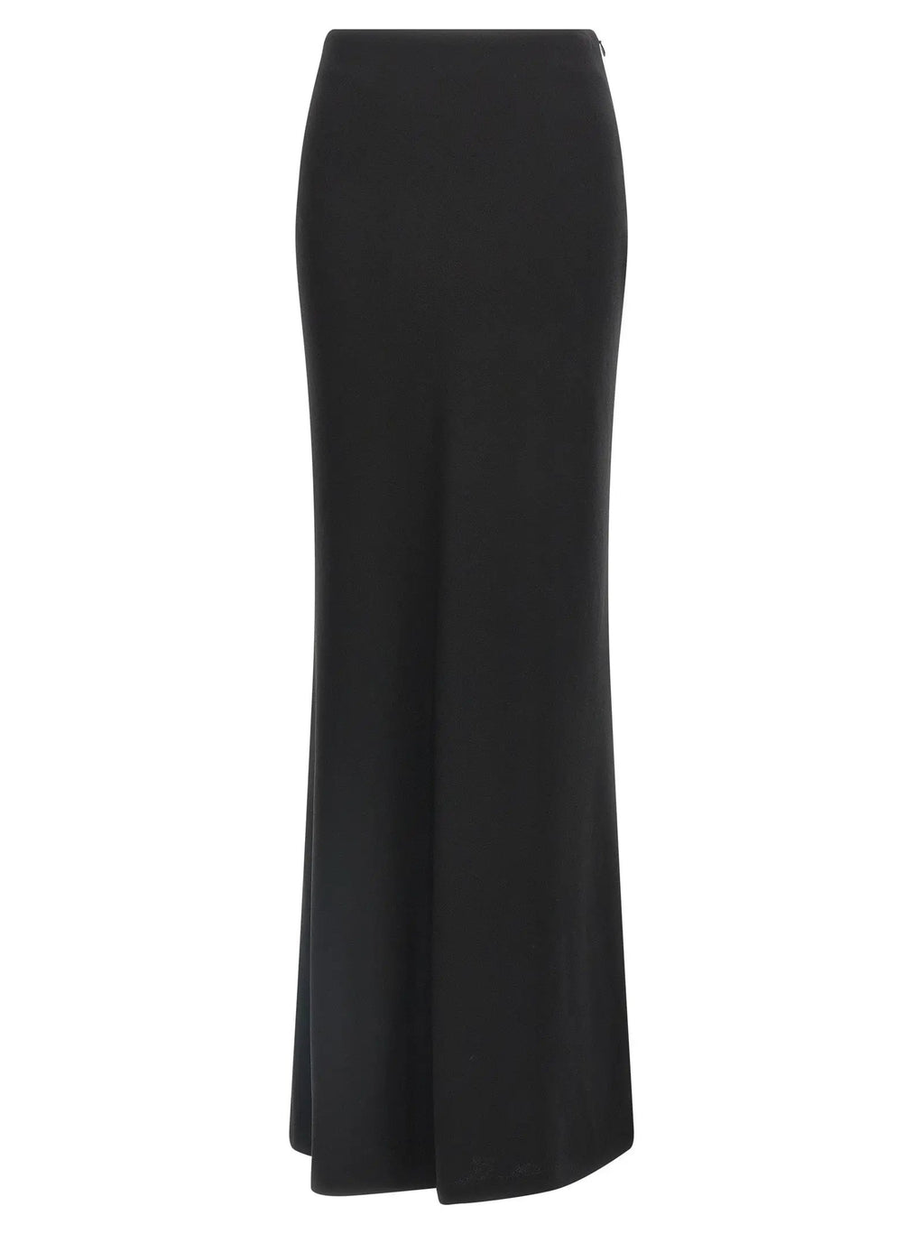 Alessandra Rich Black Virgin Wool Mini Skirt