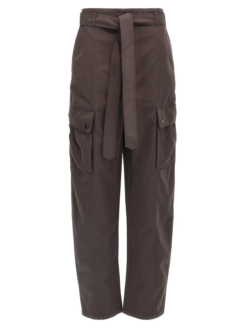 The Andamane Brown Polyester Cargo Pants