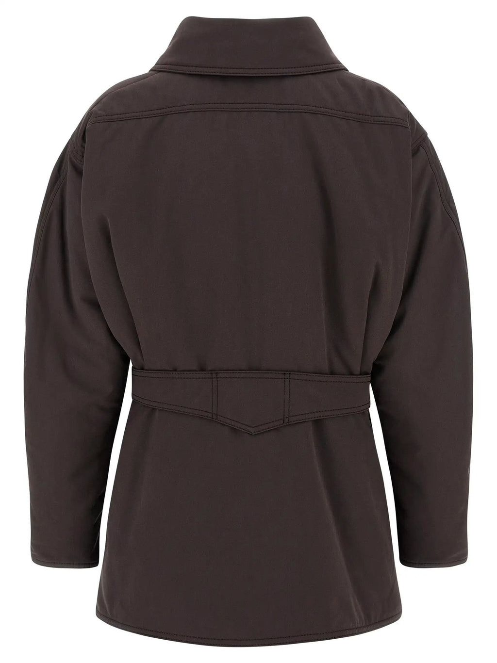 The Andamane Brown Polyester Parka