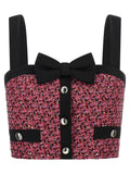 Alessandra Rich Multicolor Polyamide Tank Tops