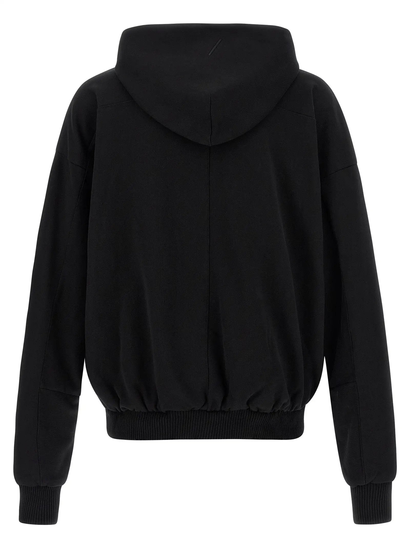 Thom Krom Black Cotton Sweatshirt