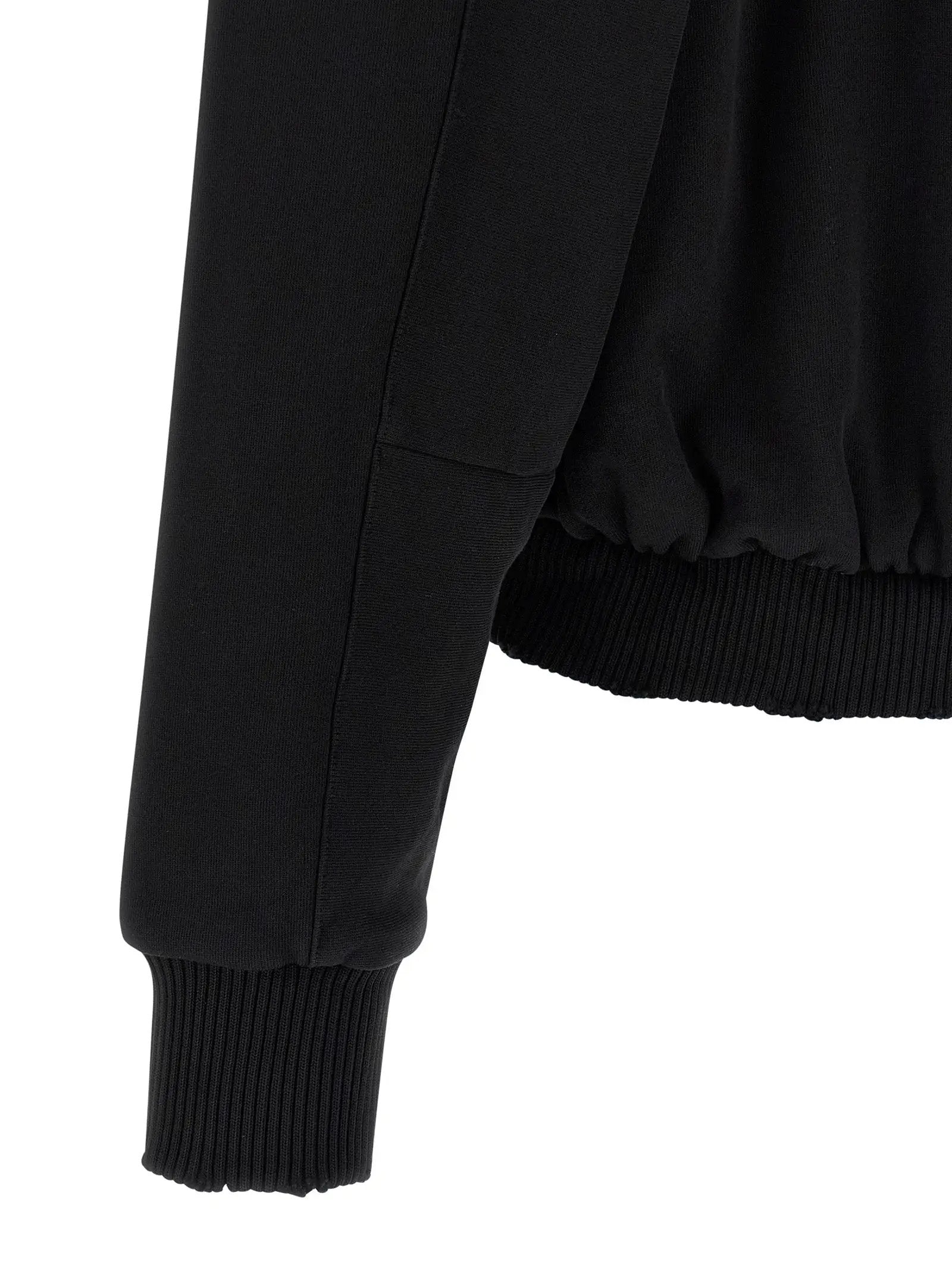 Thom Krom Black Cotton Sweatshirt