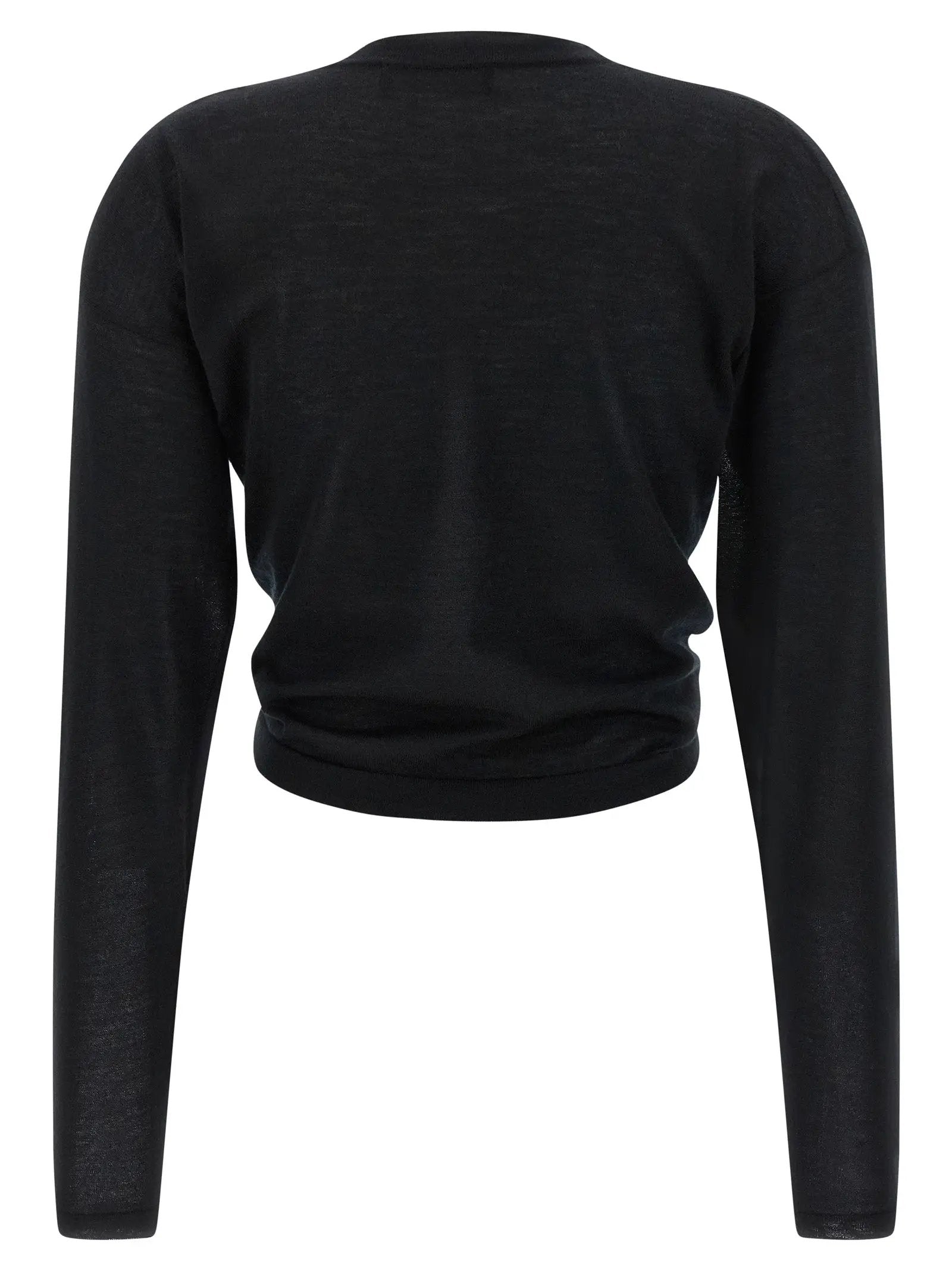 Dolce & Gabbana Black Cashmere Cardigan