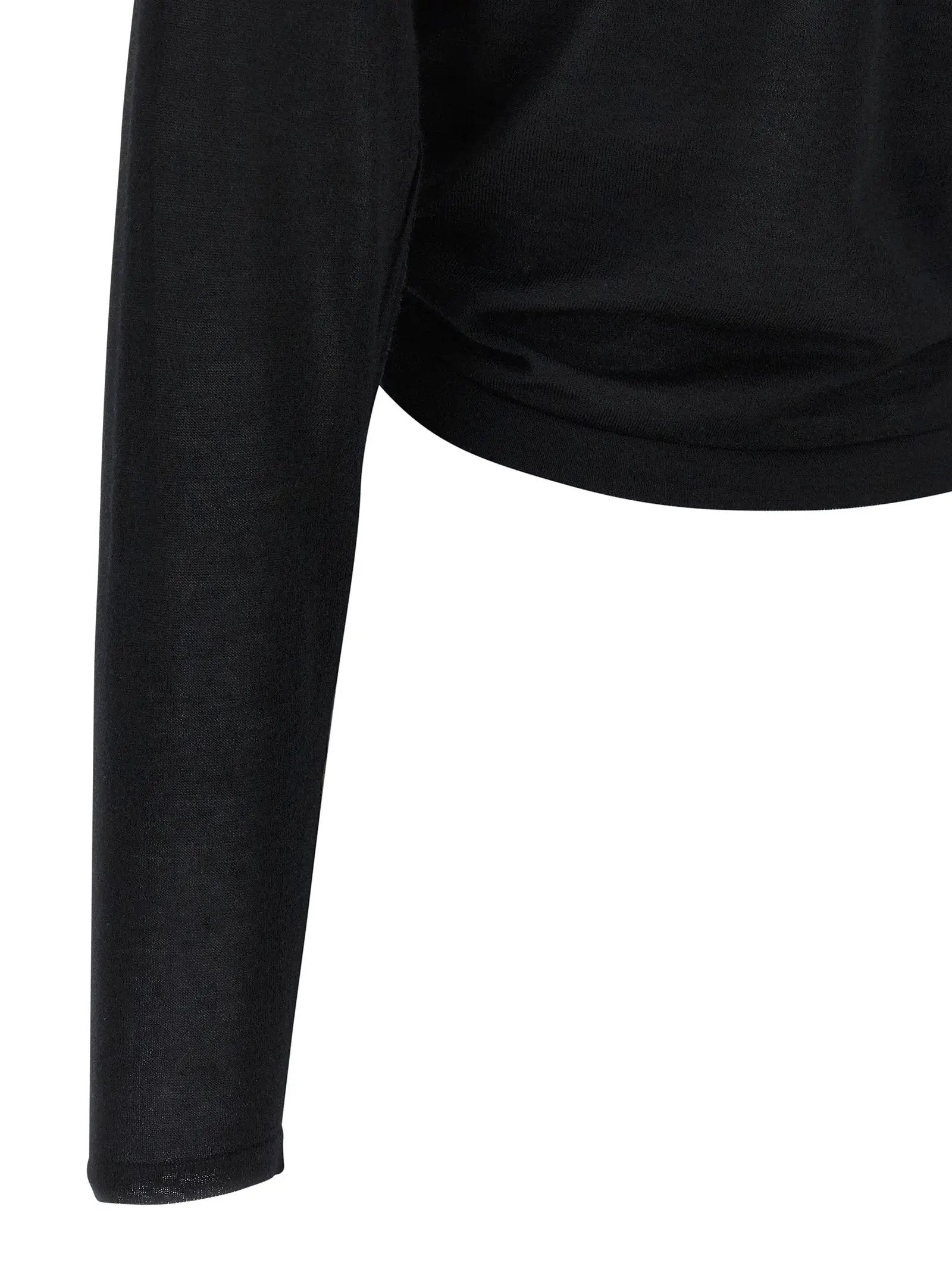 Dolce & Gabbana Black Cashmere Cardigan