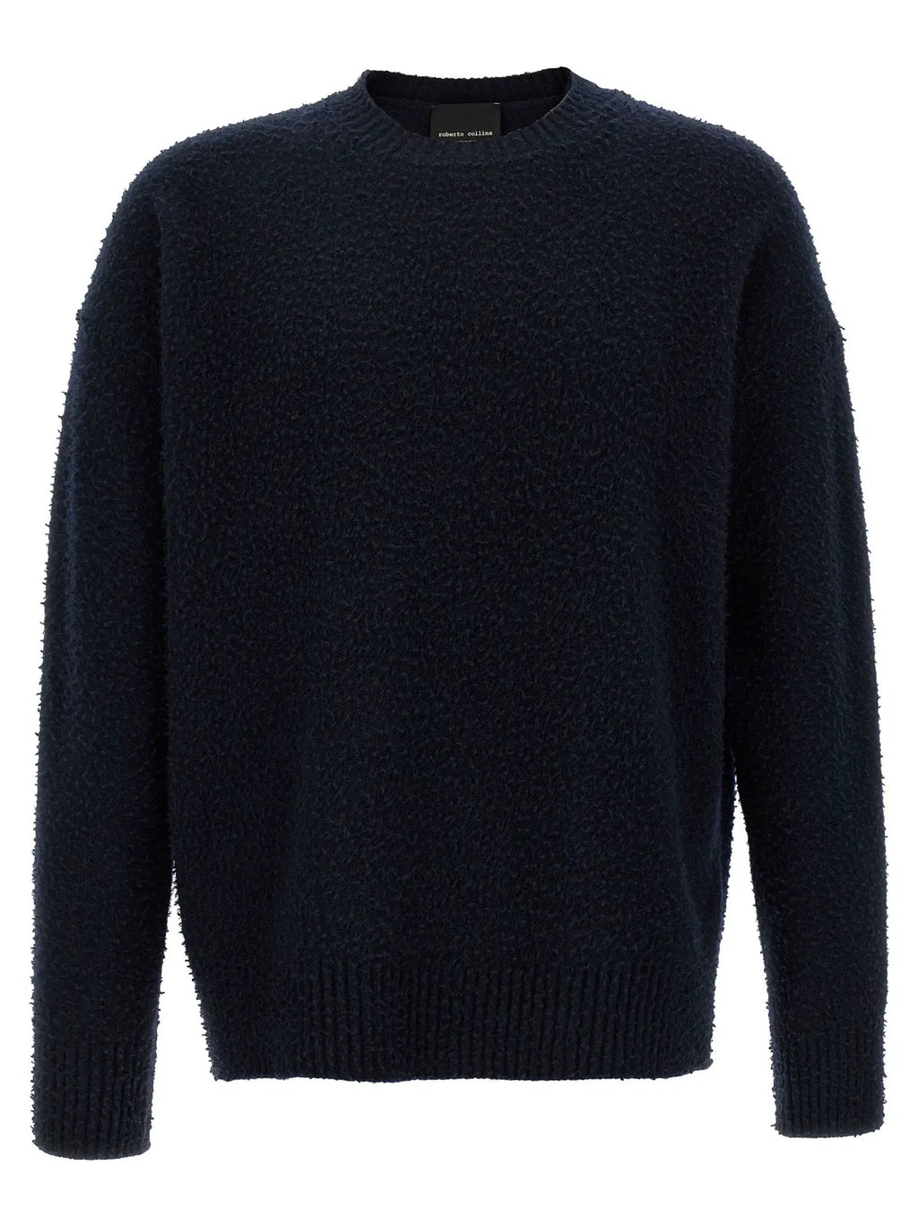 Roberto Collina Blue Merino Wool Cardigan