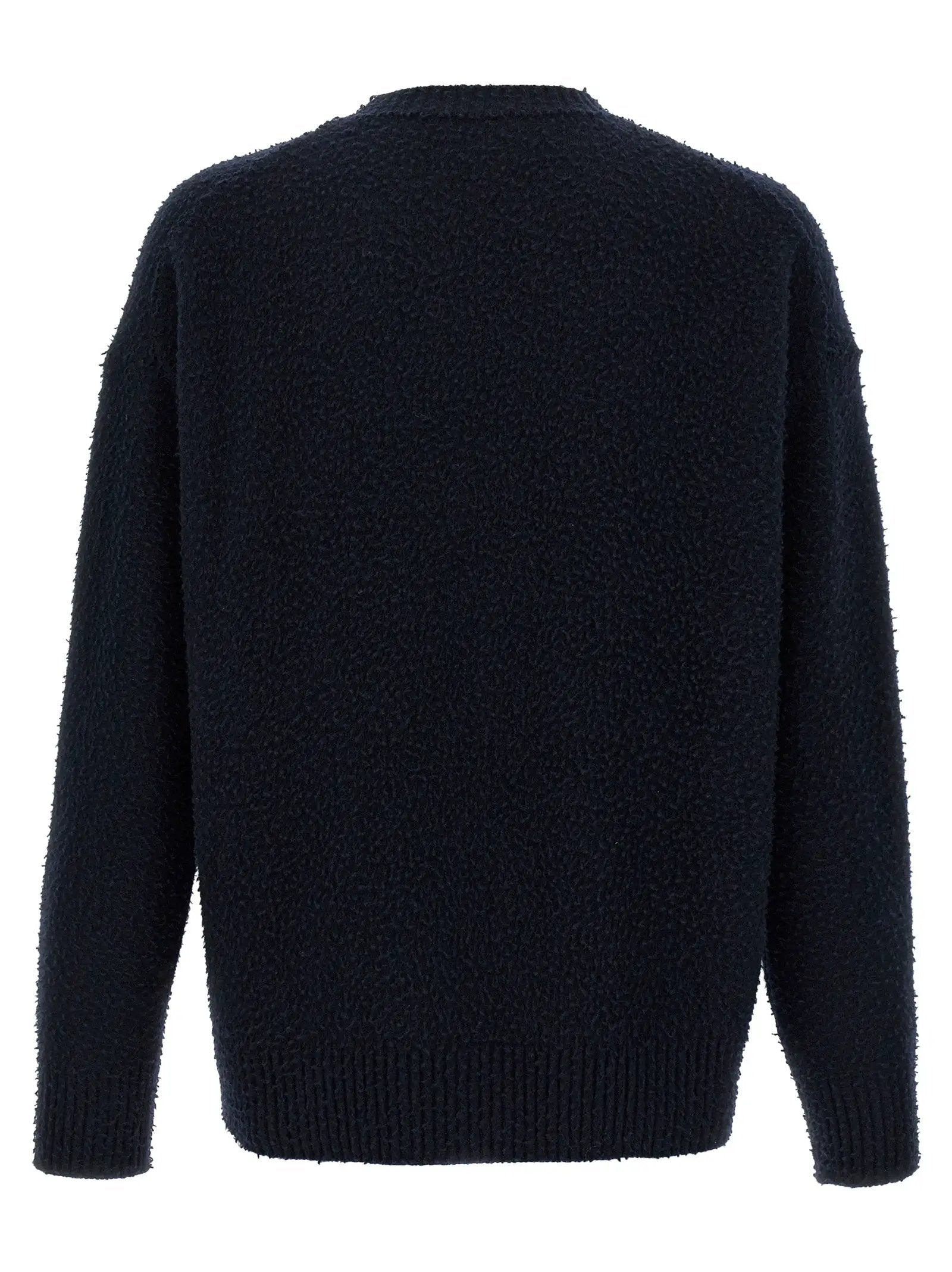 Roberto Collina Blue Merino Wool Cardigan