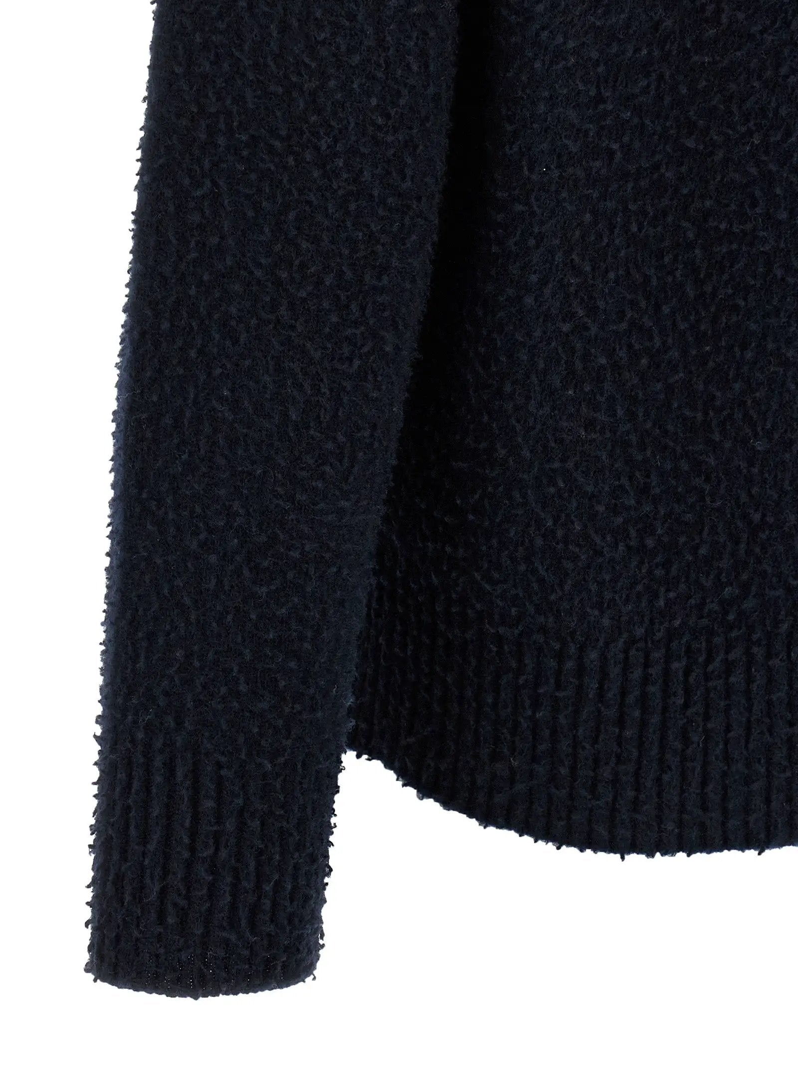 Roberto Collina Blue Merino Wool Cardigan