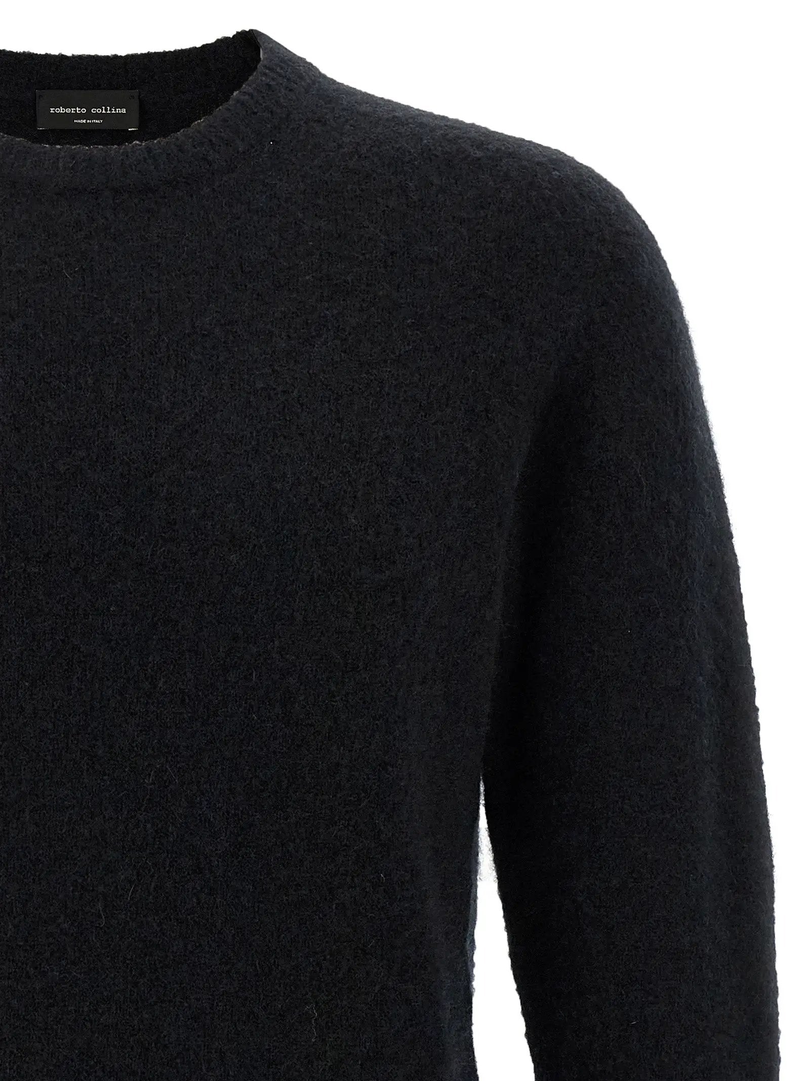 Roberto Collina Black Cashmere Cardigan