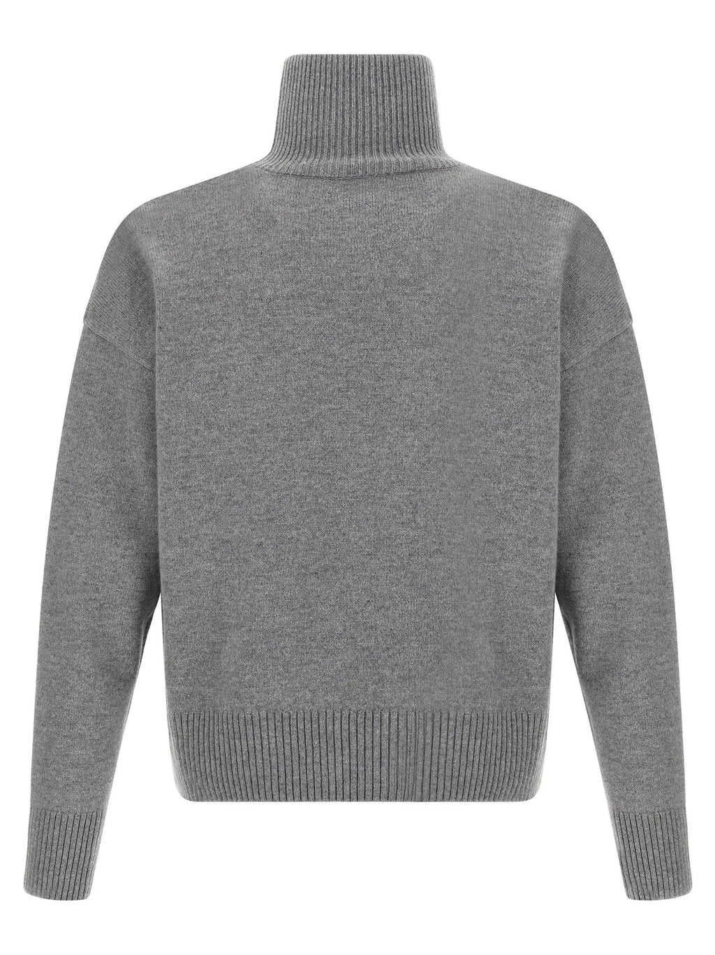 Ami Paris Gray Wool Cardigan