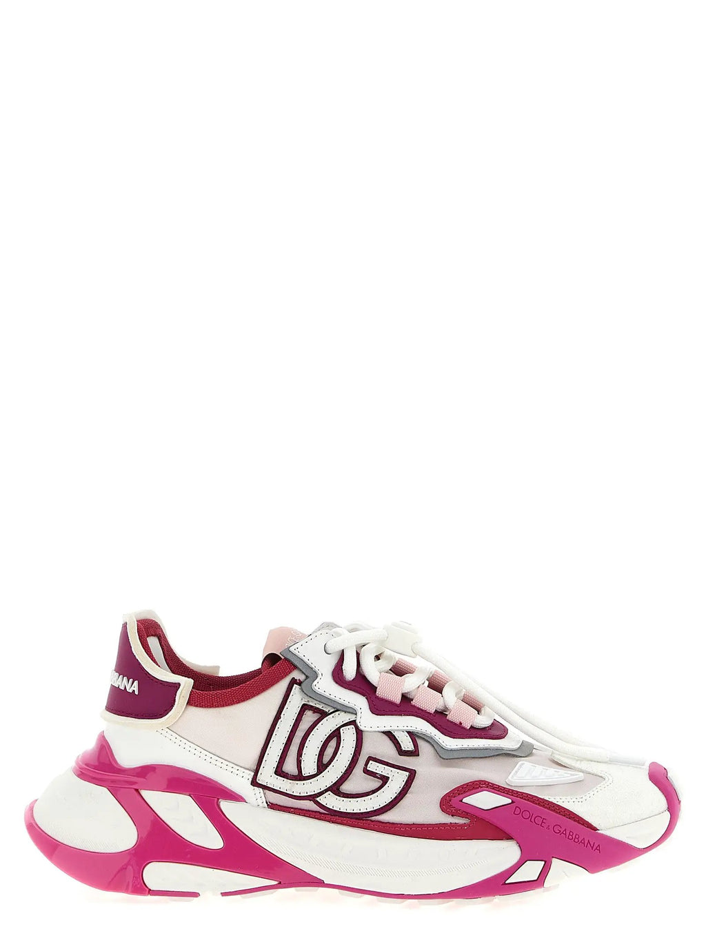 Baskets de sport Dolce & Gabbana en viscose fuchsia