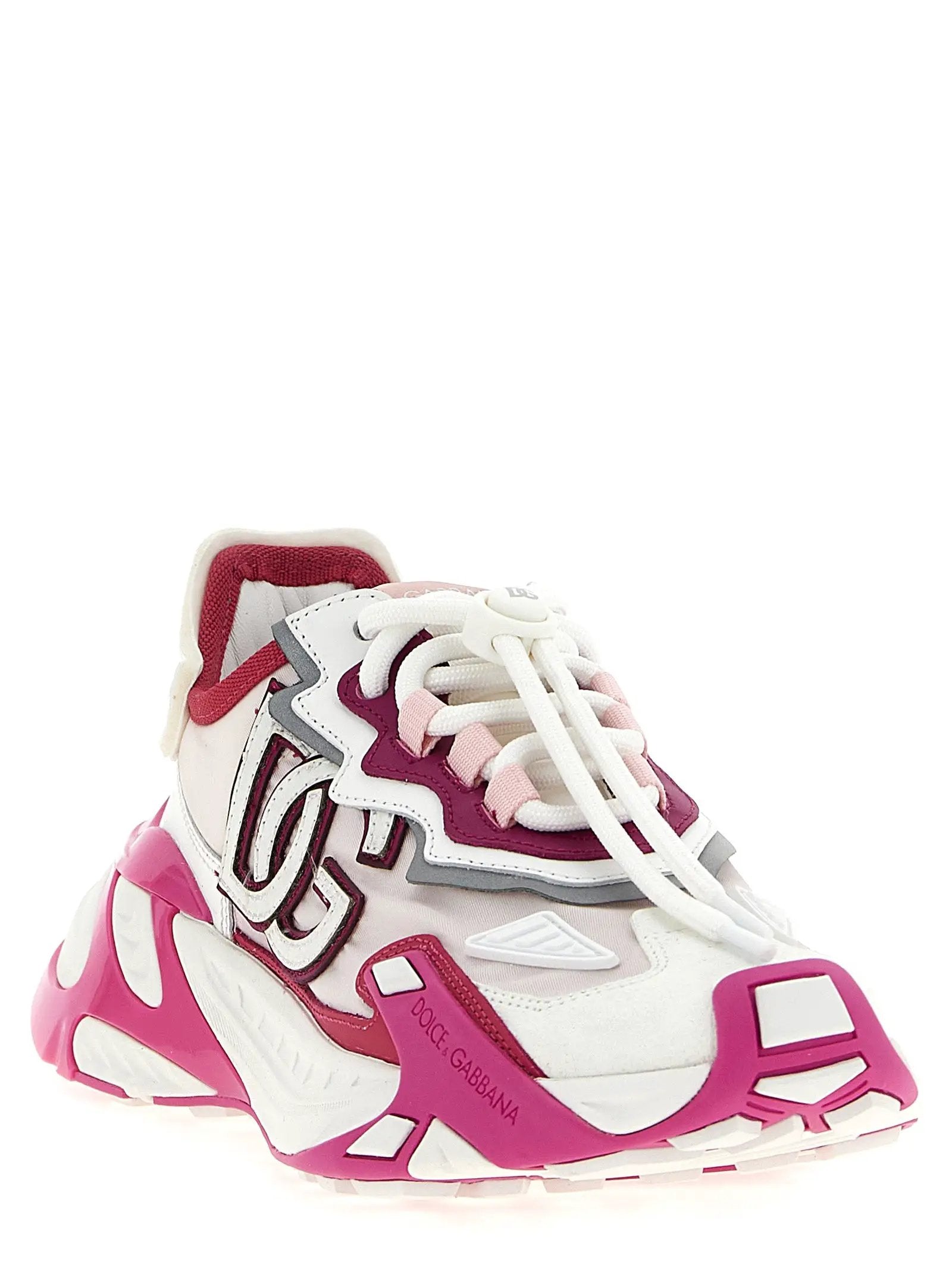 Baskets de sport Dolce & Gabbana en viscose fuchsia