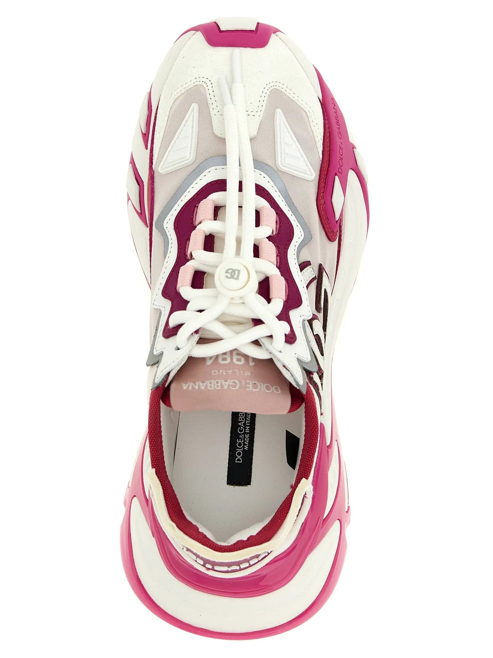 Baskets de sport Dolce & Gabbana en viscose fuchsia