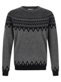 Alexander McQueen Gray Wool Cardigan