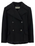 Dries Van Noten Black Wool Coat