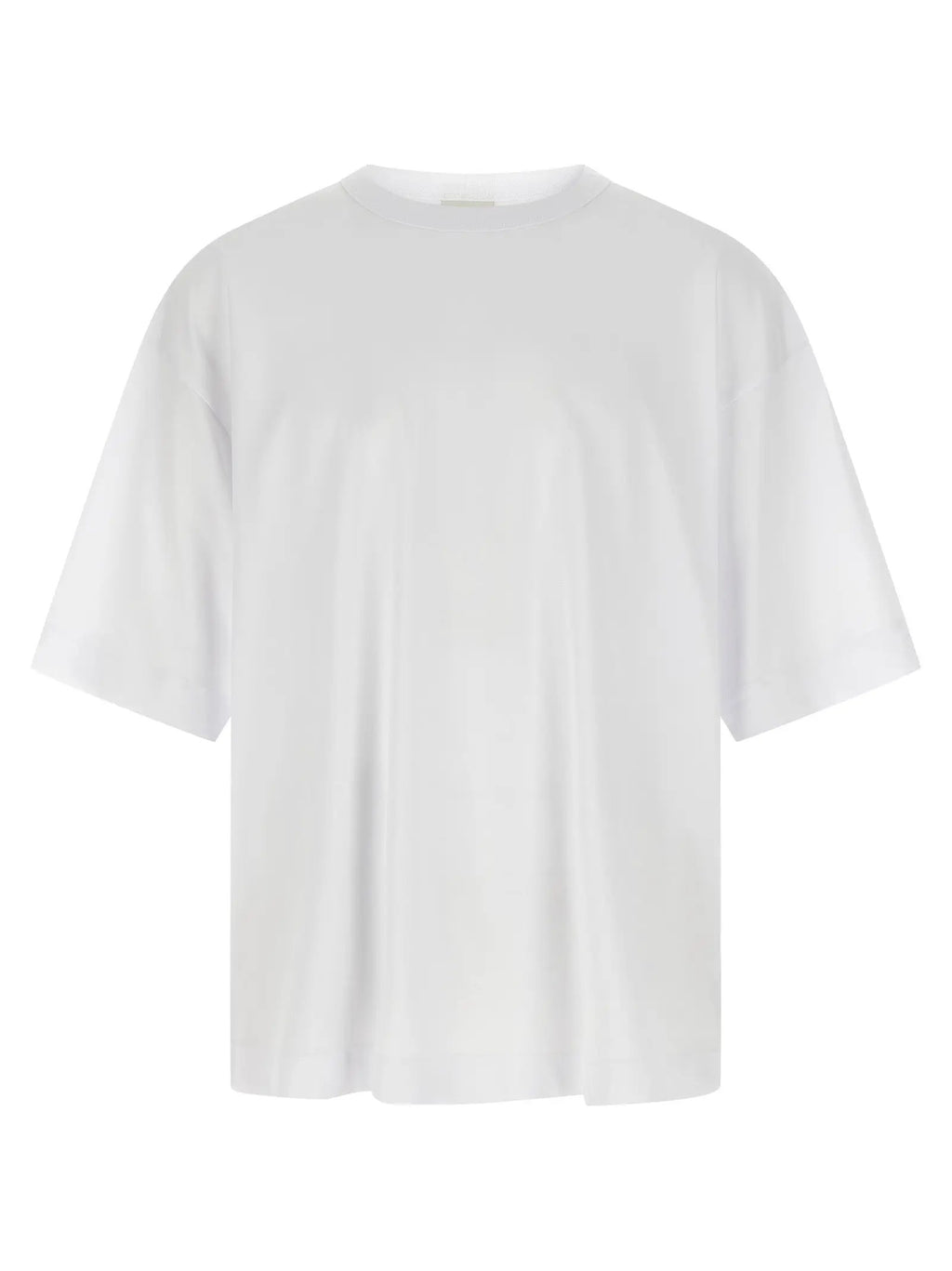 Dries Van Noten White Cotton T-Shirt