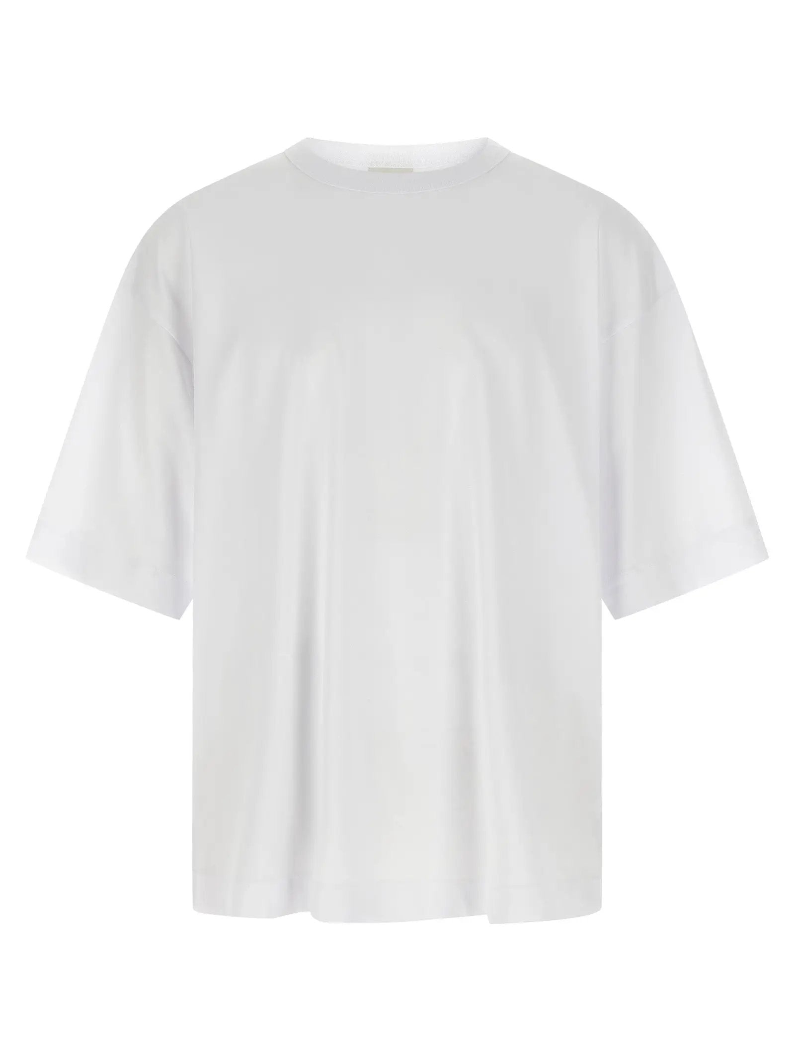 Dries Van Noten White Cotton T-Shirt