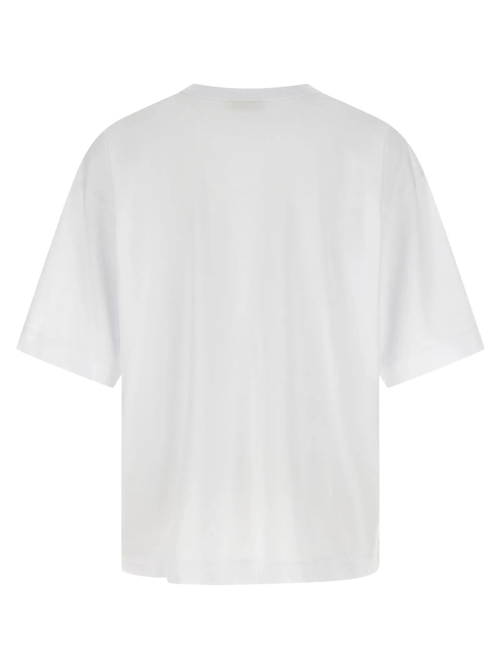 Dries Van Noten White Cotton T-Shirt