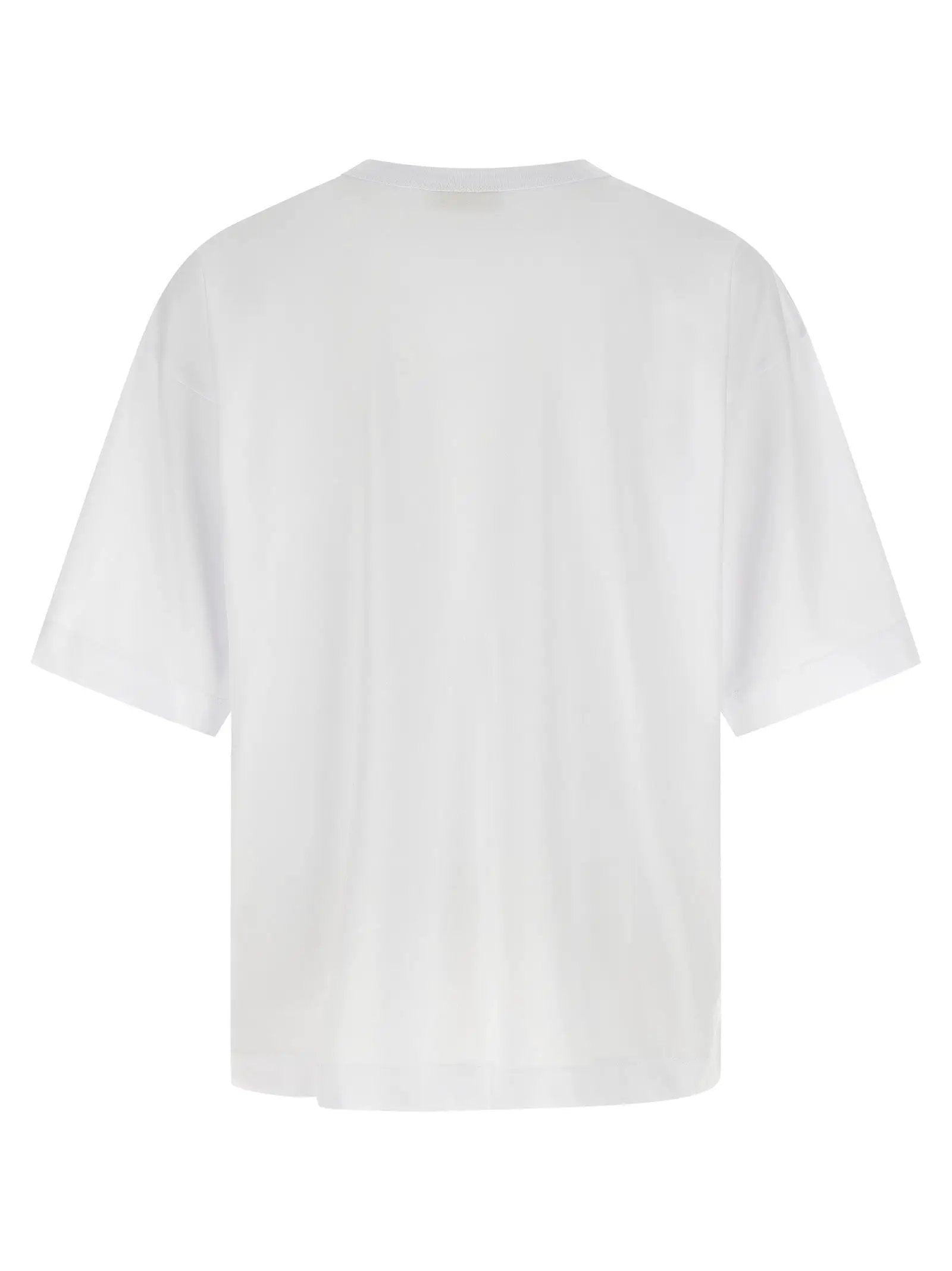 Dries Van Noten White Cotton T-Shirt