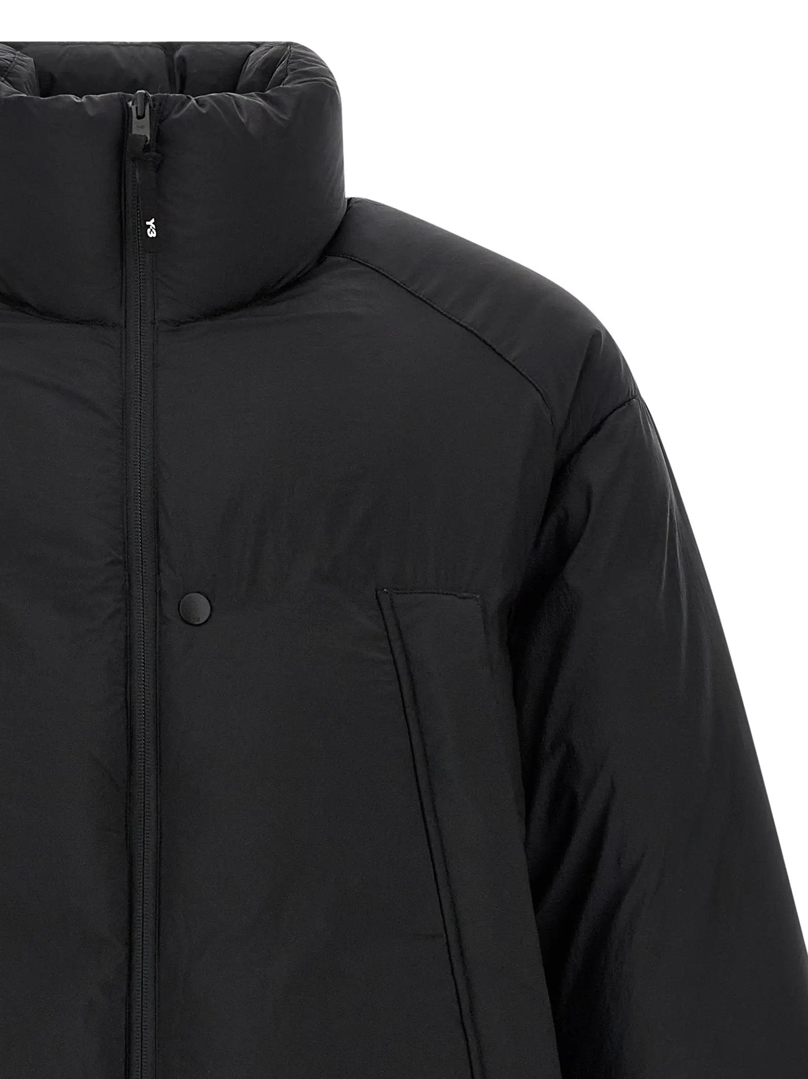 Y-3 Black Polyamide Shell Jacket