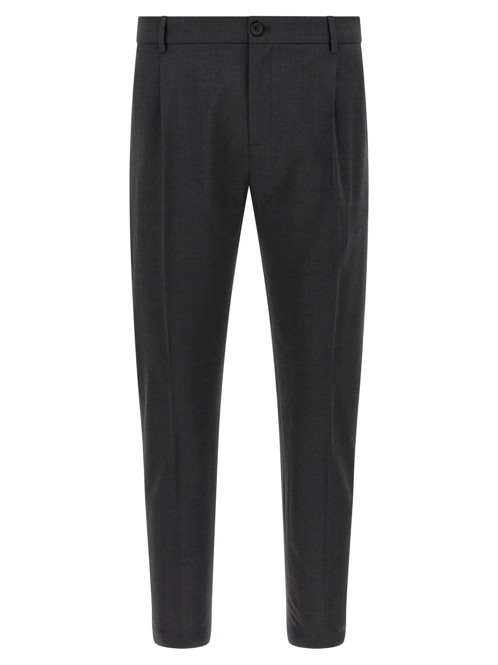 Department 5 Gray Virgin Wool Cropped Pants