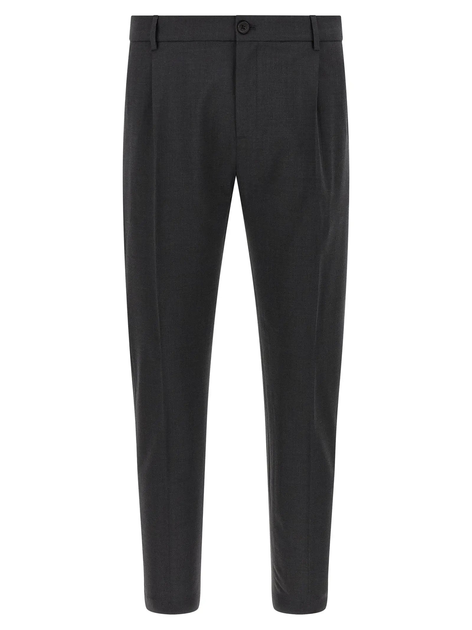 Department 5 Gray Virgin Wool Cropped Pants