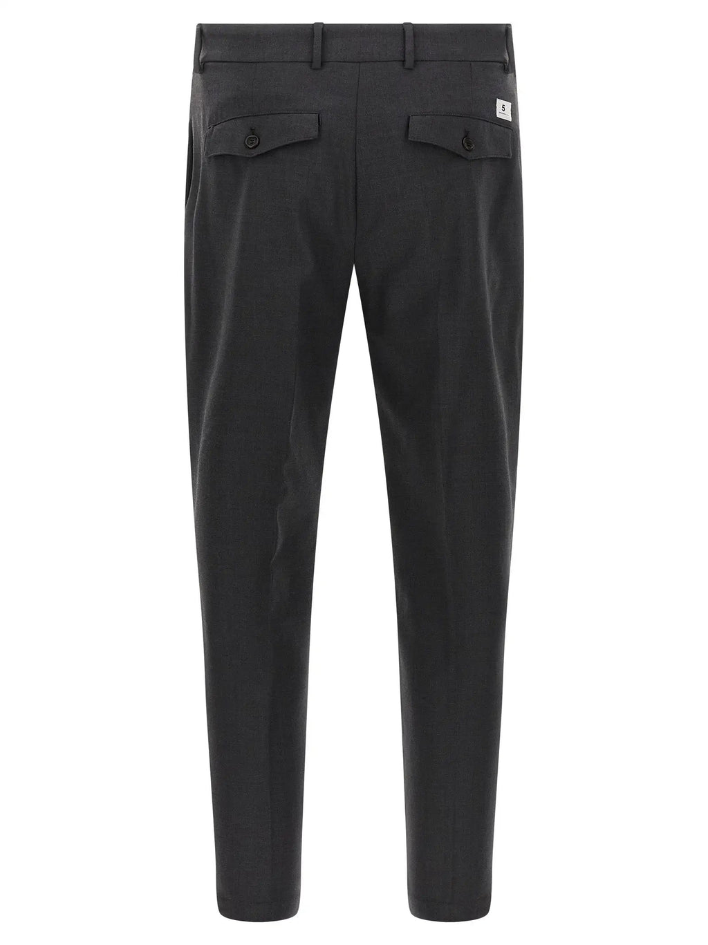 Department 5 Gray Virgin Wool Cropped Pants