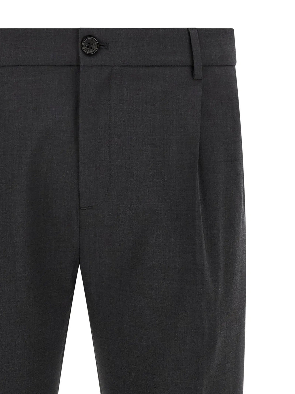 Department 5 Gray Virgin Wool Cropped Pants