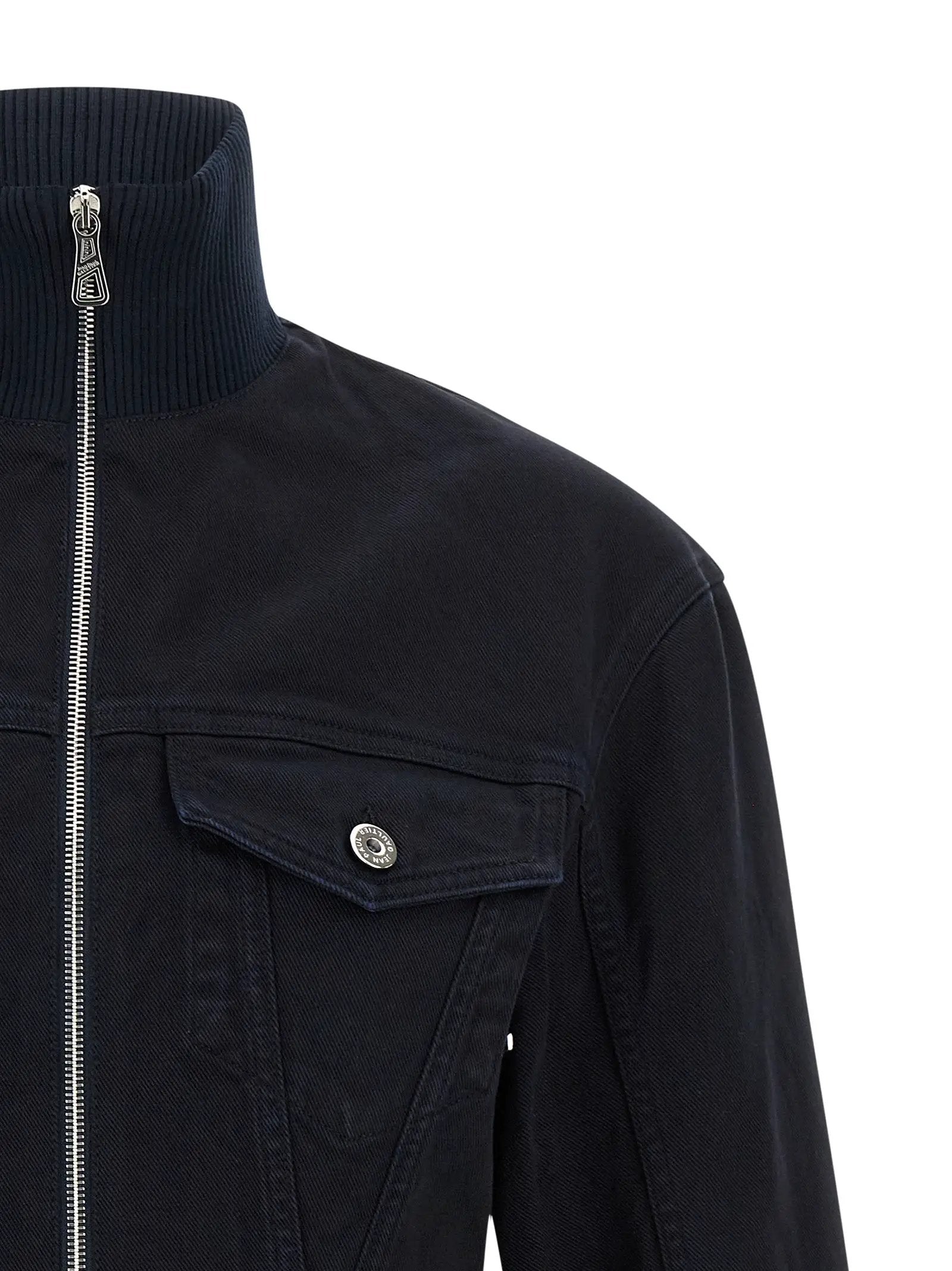 Jean Paul Gaultier Jean Paul Gaultier Blue Cotton Denim Jacket