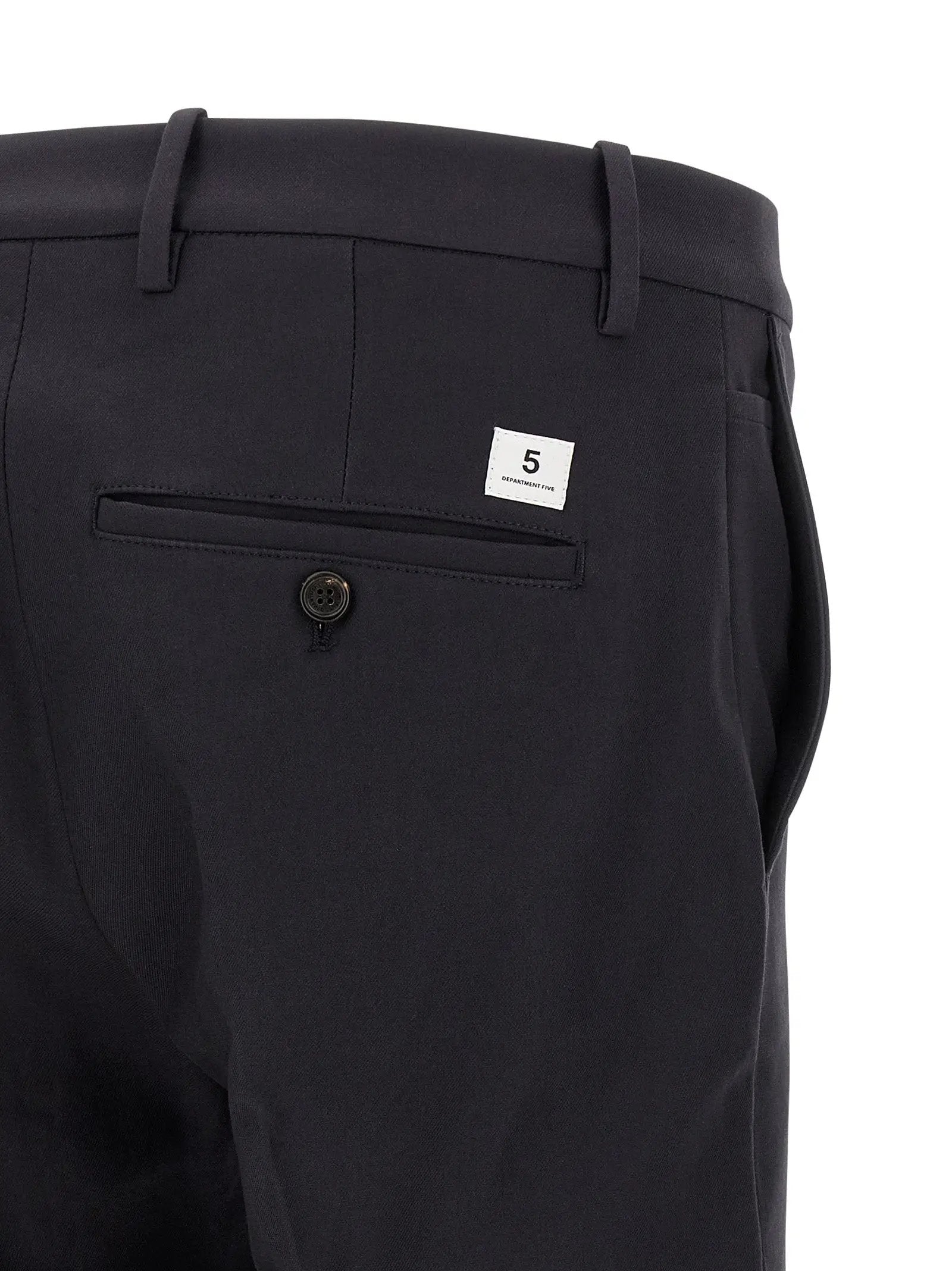 Department 5 Blue Cotton Chino Pants