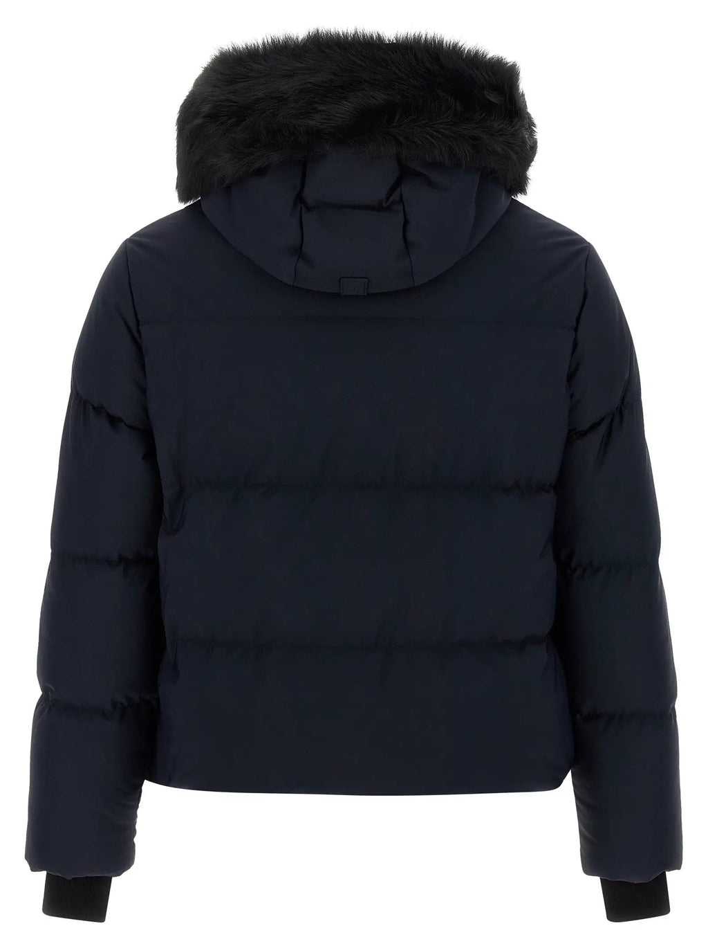 Moose Knuckles Blue Nylon Full-Length Jacket