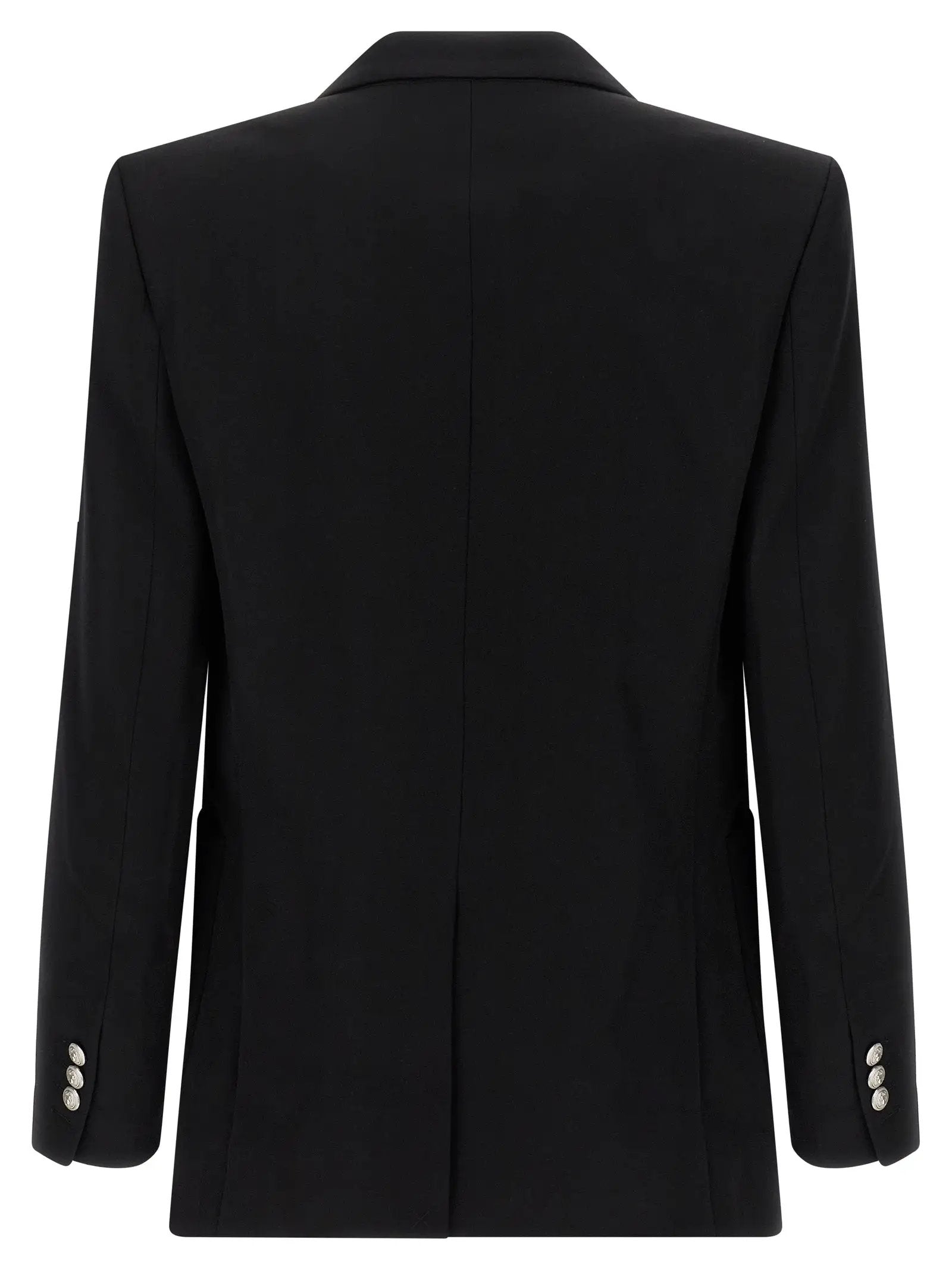 Balmain Black Virgin Wool Blazer